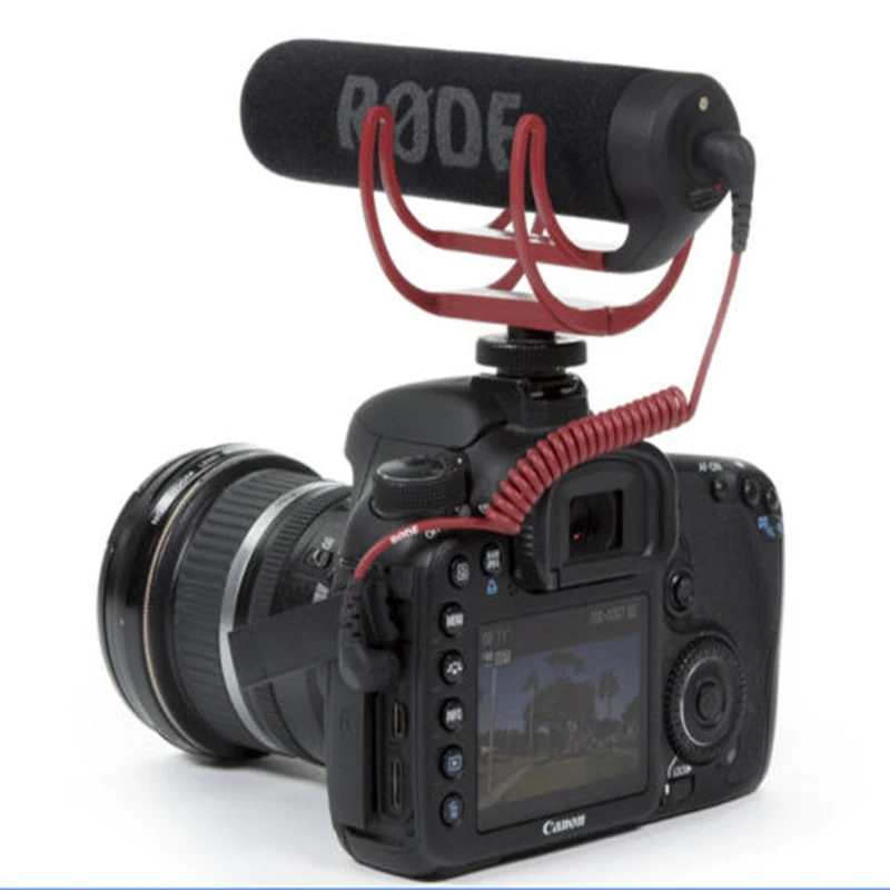 Foleto Microphone VideoMic Go Video Camera Mic Recorder Handheld Wired 3 5 mm for Canon Nikon