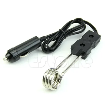 

New Portable Safe 12V Car Immersion Heater Auto Electric Tea Coffee Water Heater