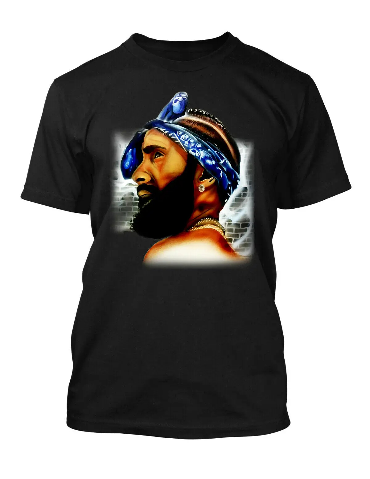 2019 модная футболка с графическим принтом Nipsey Hussle футболка с графическим принтом в стиле хип-хоп футболка с большим и высоким или маленьким