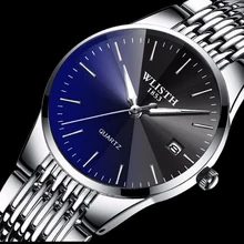 WLISTH Men’s Quartz Watch Women Watches Top Brands Fashion Watch Student Casual Bracelets Watches Lovers Waterproof clock Luxury