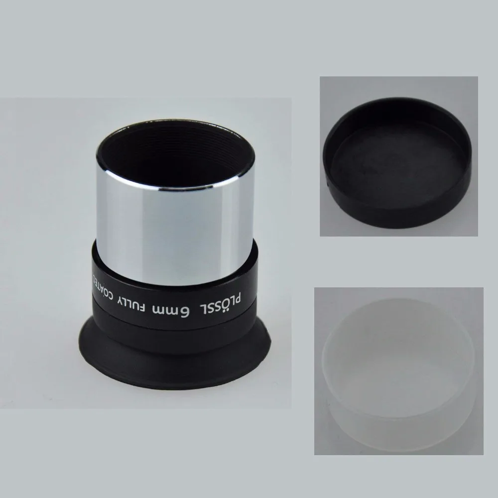 6mm 1.25inch Plossl Telescope Eyepiece - 4-element Plossl Design - Threaded for Standard 1.25inch Astronomy Filters 6mm 1.25inch Plossl Telescope Eyepiece - 4-element Plossl Design - Threaded for Standard 1.25inch Astronomy Filters