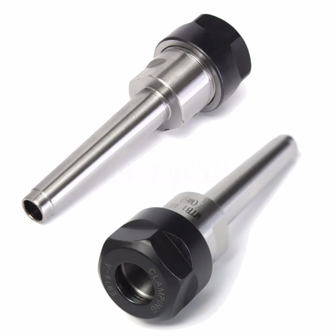 DWZ ER16 Collet Chuck Holder W/ MT1 Shank Morse Taper M6 CNC Milling Lathe Tool