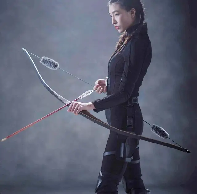 US $91.57 Archery Hunting Recurve Bow One Piece Traditional Wood Longbow Targeting Practice Right Hand with O