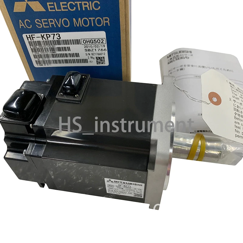 

NEW&ORIGINAL HF-KP73 Mitsubis AC SERVO MOTOR 750W 106V 5.2A 3000r Per Min(150Hz) IP65