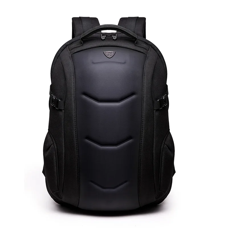 Модные мужские водонепроницаемые Рюкзаки для ноутбука, многофункциональные мужские дорожные сумки большой емкости, Студенческая школьная сумка для книг, рюкзак для компьютера - Цвет: Black Backpack