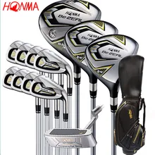 Новинка 525 гольф-клубов HONMA BEZEAL 525 полный набор HONMA Гольф-драйвер. дерево. утюги. клюшка графитовая клюшка для гольфа плюс сумка