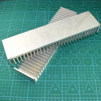

1pcs aluminum E Heatsink for TDA7293 7294 LM3886 amp DIY 300mm x70mm x 51mm