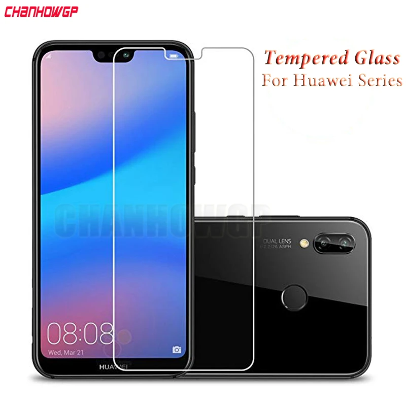 

9H Tempered Glass For Huawei P Smart Plus P8 P9 P10 P20 Lite 2017 Nova 3i 3e Y5 2018 Screen Protector For Honor 7A 7C Pro Film