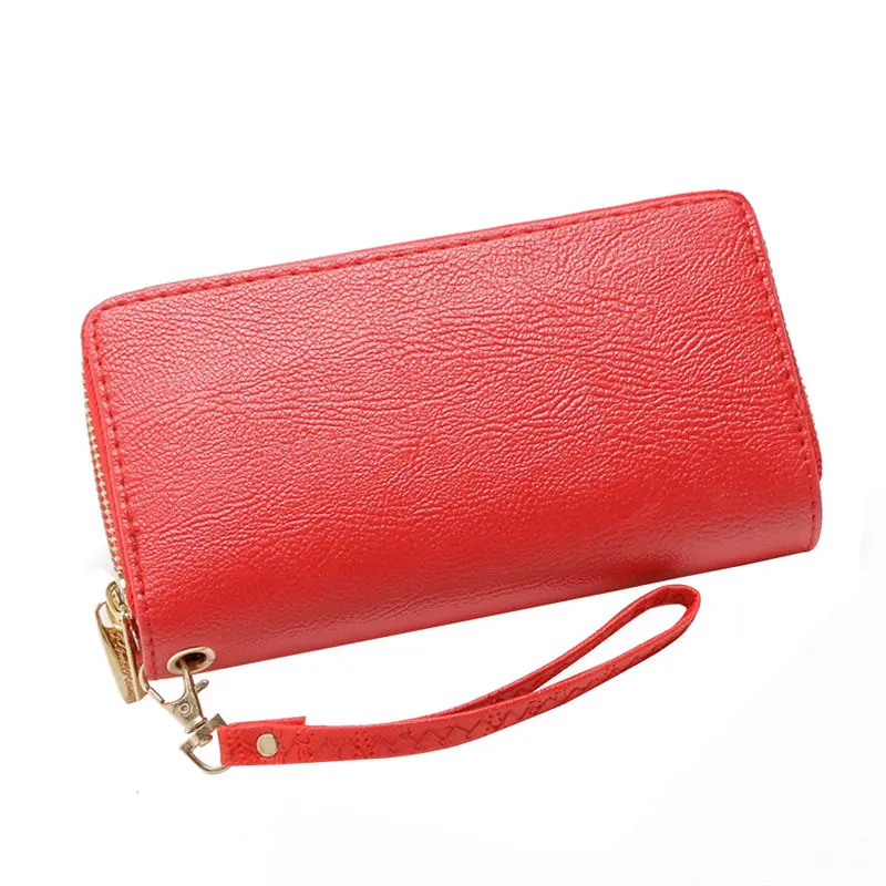 

OCARDIAN 2019 Fashion Women Lichee Pattern Road Wallet Coin Bag Purse Phone Bag # P ##418