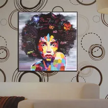 Mulheres bonitas Figuras Pintura A Óleo de DIY By Numbers Lona Pintados À Mão Abstrata Moderna Home Decor Para Sala Arte Da Parede