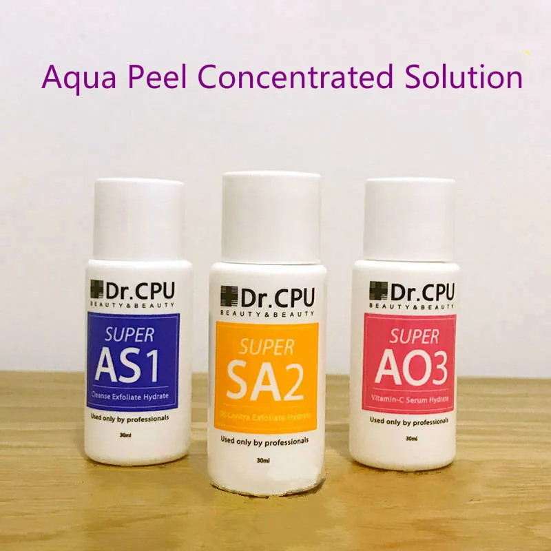 

Aqua Clean Solution /Aqua Peel Concentrated Solution 30ml Per Bottle Aqua Facial Serum Hydra Facial Serum For Normal Skin
