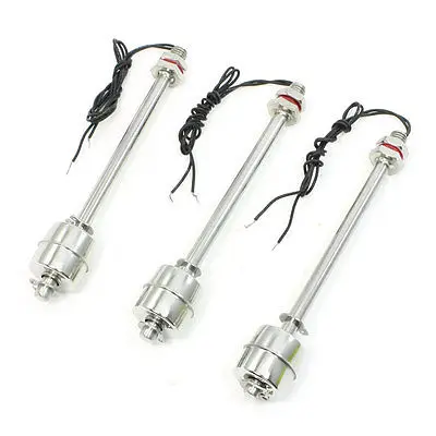 

3 x ZS15010 150mm Liquid Water Level Sensor Vertical Straight Floating Switches