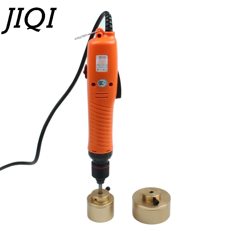JIQI 10-50MM Handle Automatic Electric Bottle Capping Machine Plastic Bottle Essential Oil Cap Screwing Sealing Capper 110V 220V