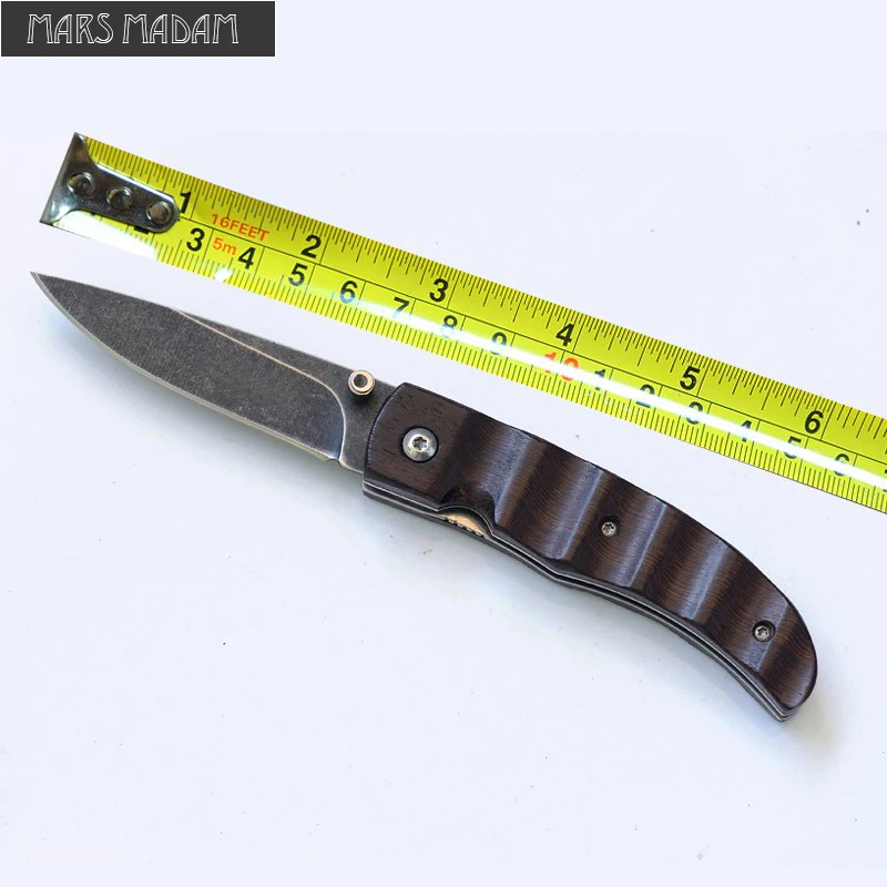 

Sharp folding knife Non-slip handle Perfect shape Outdoor camping defense tools Gift knife
