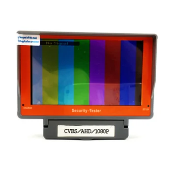 

5" LCD Wrist 1080P AHD CCTV Camera Test Display Monitor Tester DC 12V Output ADSL Detection LED Lamp AHD 720P 960P 1080P Tester