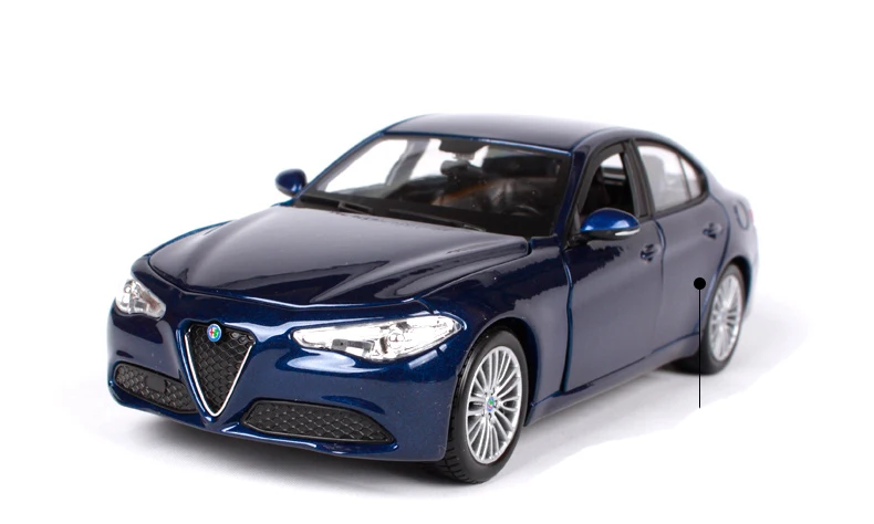 Новое поступление Maisto Bburago 1:24 Alfa Romeo GULIA модель спортивного автомобиля литая модель автомобиля игрушка для детей подарки с коробкой