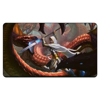 

Magic trading card game Playmat:VANQUISH THE FOUL art playmat for trading card game 60cm x 35cm (24" x 14") Size