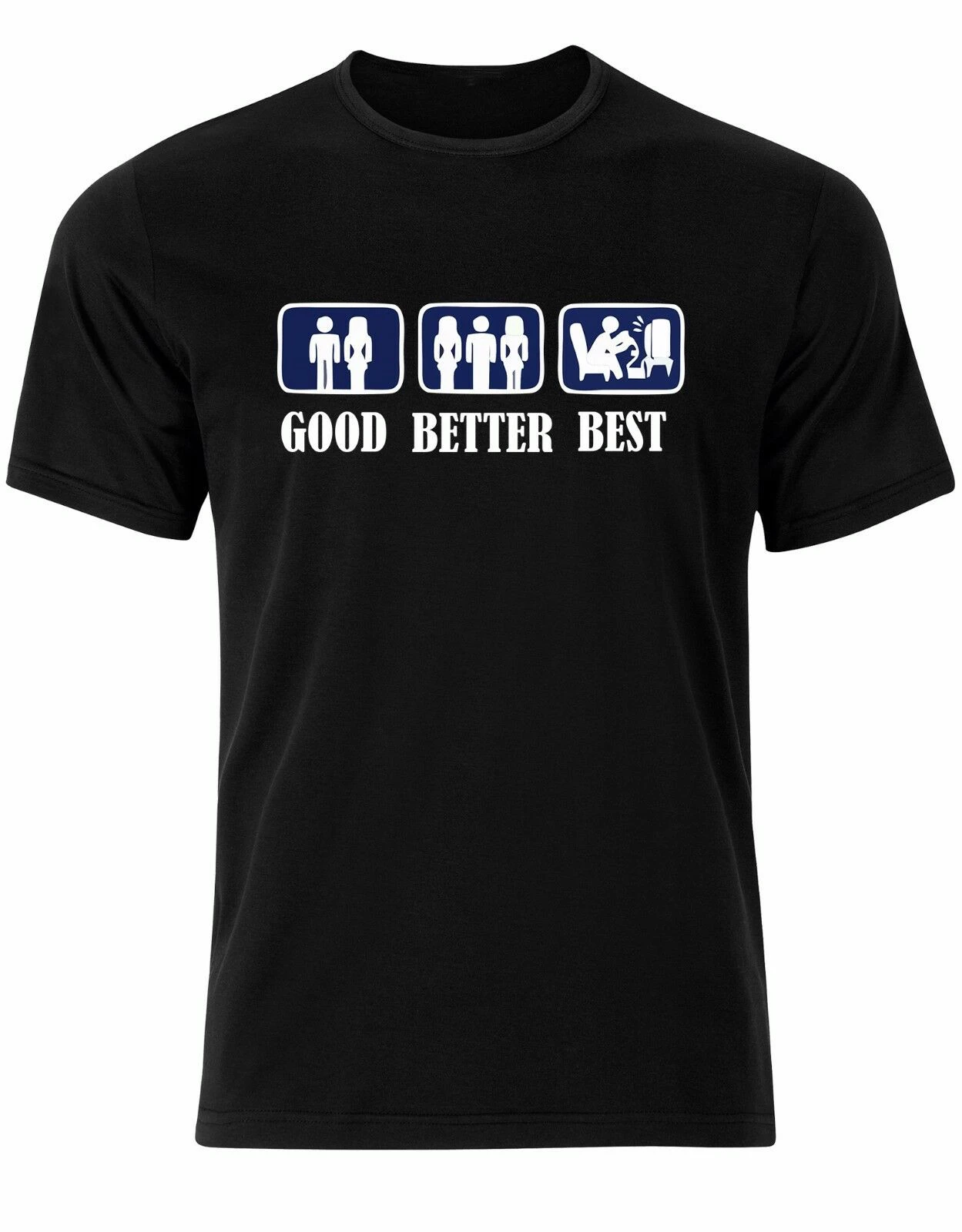 

Good Better Best Gaming Gamer Funny Gamer Quote Mens Tshirt Tee Top