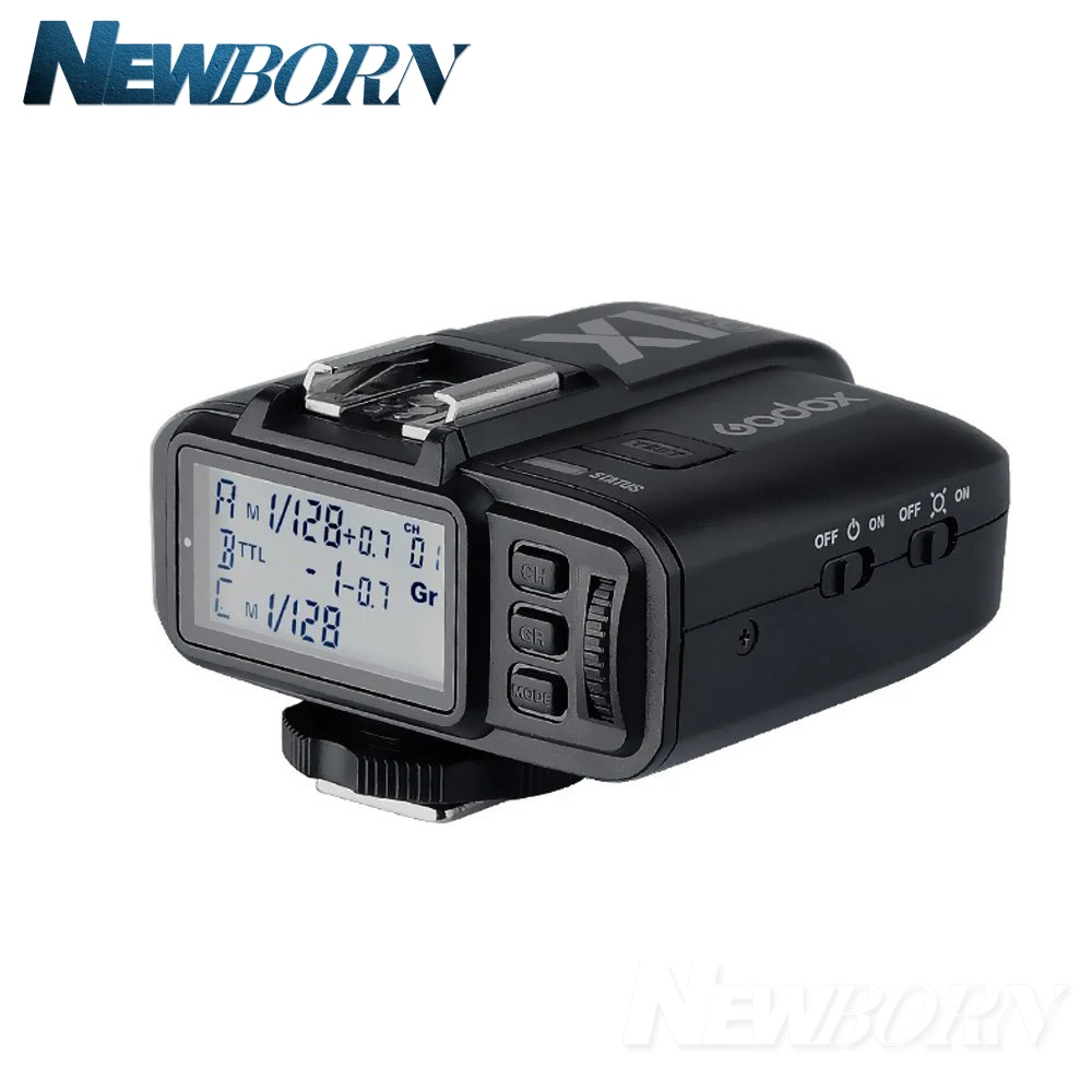 Godox X1T C TTL 2 4G беспроводной триггер для Canon + 2x XTR 16S приемник вспышки godox