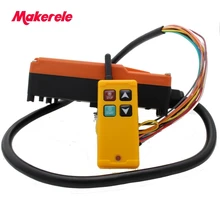 Industrial Wireless Radio remote controller Switch for crane 1 receiver+ 1 transmitter AC220V 110V 380V 36V DC12V 24V MKLTS-4