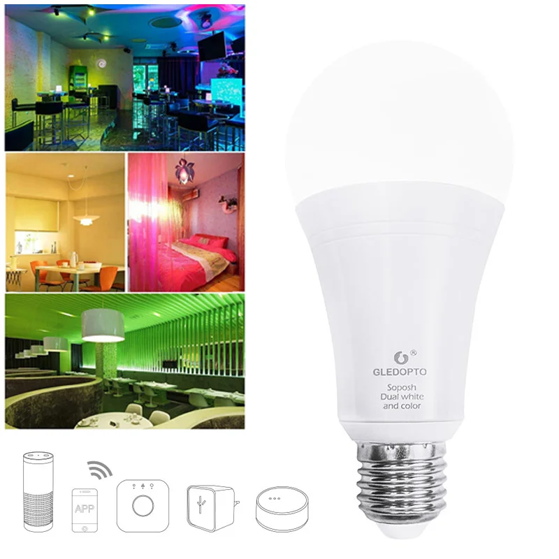 

900LM-1100LM Smart Bulb 70*146mm E26/E27 Lighting Lamplight Home 100-240V 50000 hours Room Office