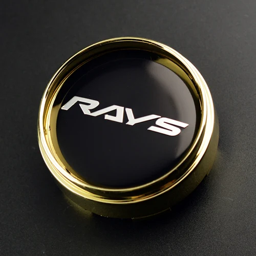 us 21 19 4 pcs gold rays wheel cente cap 66mm for rays volk racing ce28n te37 rim emblem japan racing car accessories in wheel center caps from gold rays