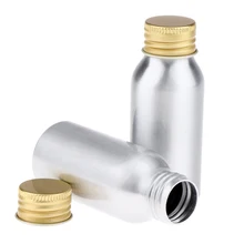Set of 4 Pieces Aluminum Empty Lotion Bottles 50ML 100ML Multi Size Bottle Liquids Cream Jar Dispenser Bottles Containers Set of 4 Pieces Aluminum Empty Lotion Bottles 50ML 100ML Multi Size Bottle Liquids Cream Jar Dispenser Bottles Containers