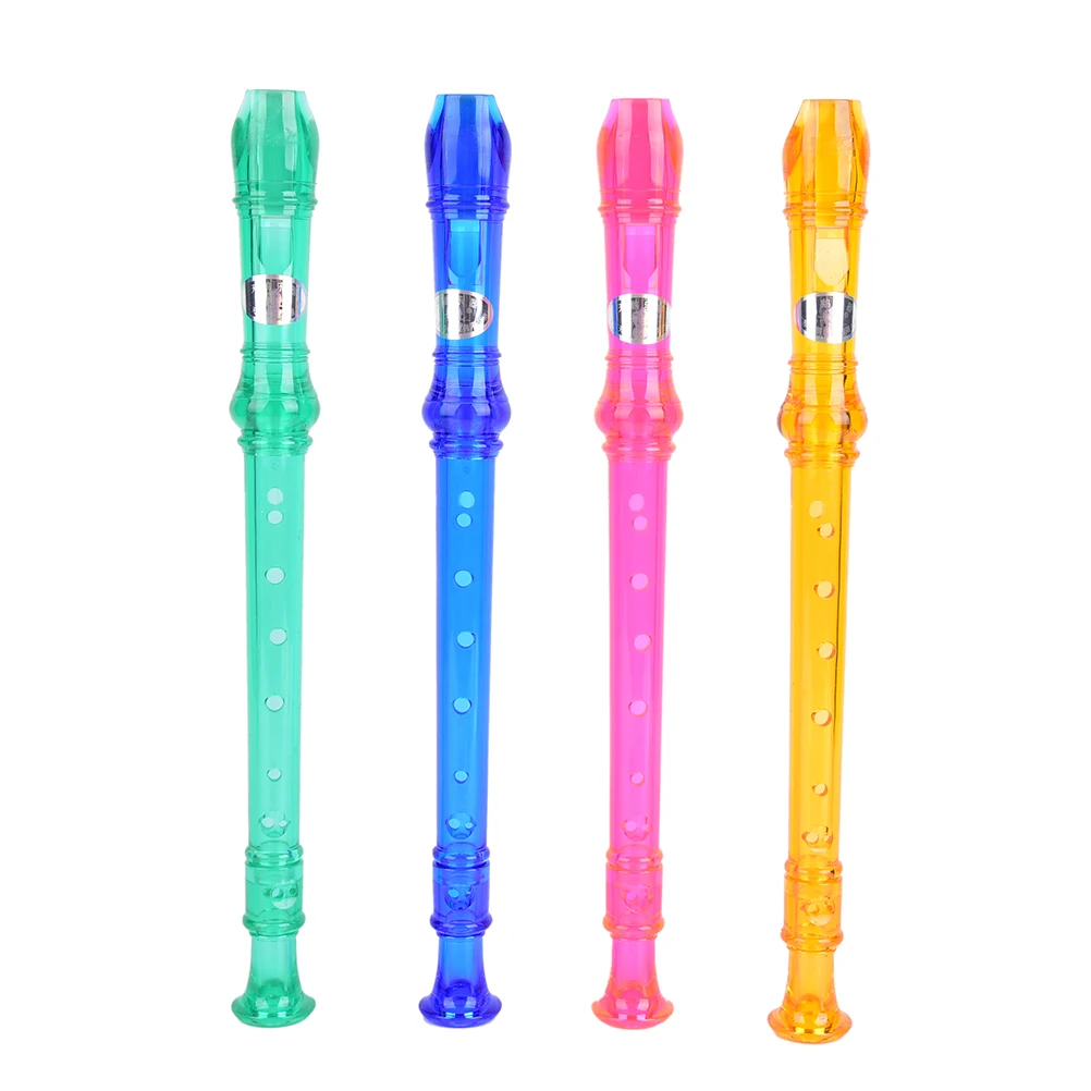 8 отверстий кларнет сопрано рекордер флейта, музыкальный инструмент для детей Детская игрушка+ палочка для чистки Piccolos аксессуар