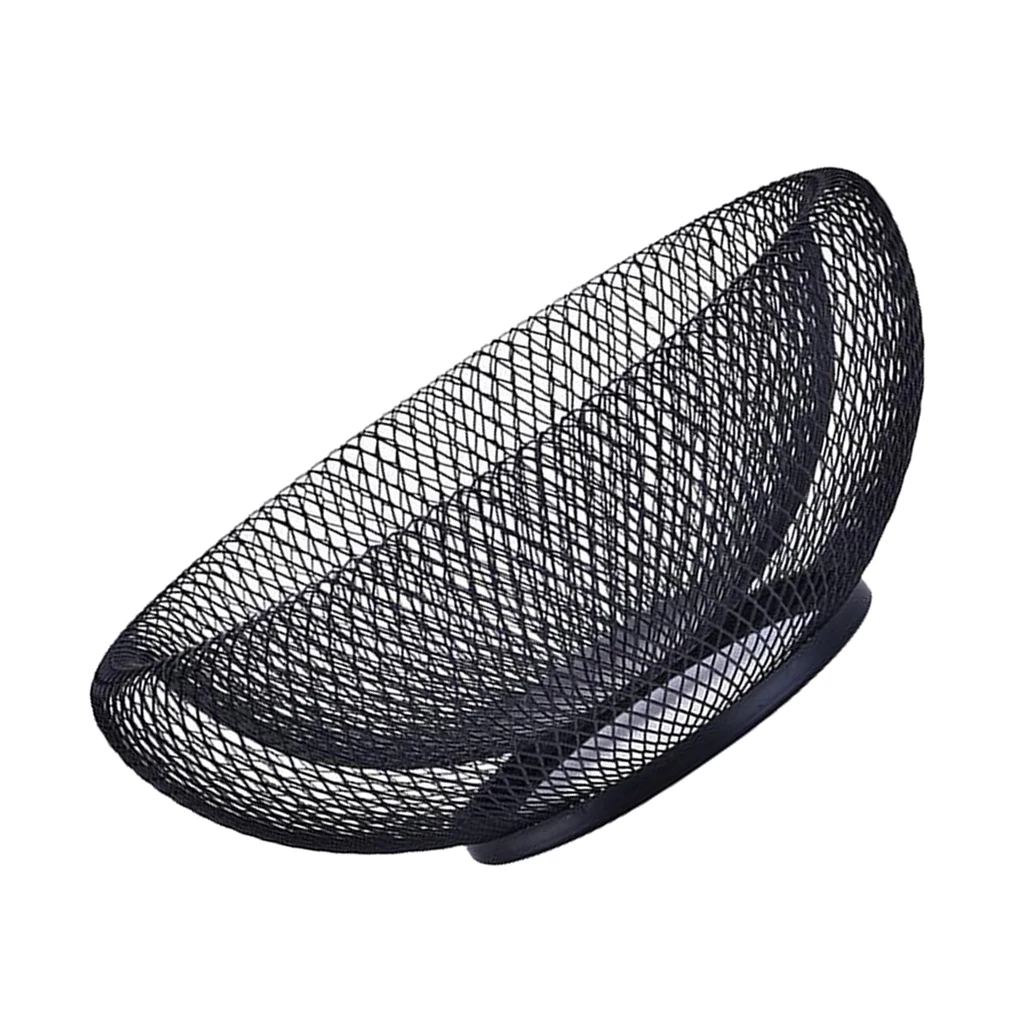 Nordic Double Wrought Iron Fruit Bowl Fruit Plate Dried Fruit Candy Storage Basket Home Decor
