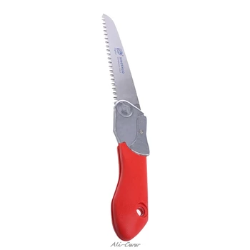 

Portable Trimming Hand Saw Folding Fruit Tree Pruning Garden Yard Tool 130mm