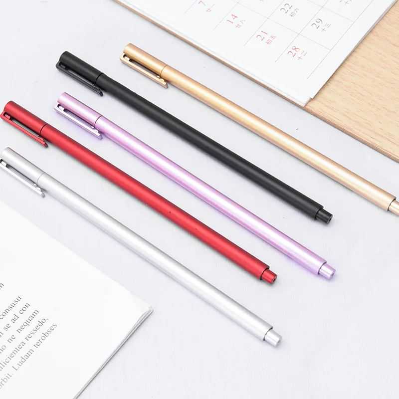 

0.5mm Gel Pen Cute Creative Water Pen Black Signature Pen Office Supplies Smooth Writing Promotional neutral Pen