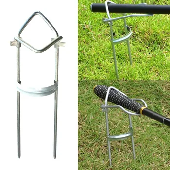

Outdoor Adjustable Protable Beach Fishing Rod Base Mount Rests Stand Holder Bracket Accessory