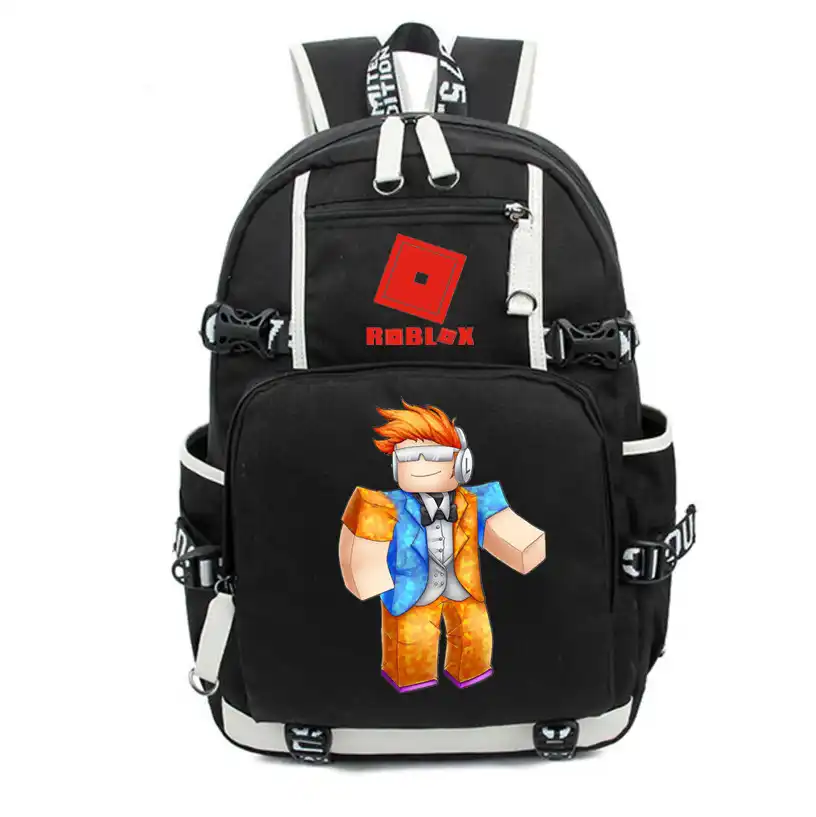Roblox Mochila Students Backpack Deer Fedora Blox Student School Bag Notebook Badcc And Asimo Backpack Leisure Daily Bagpack - 