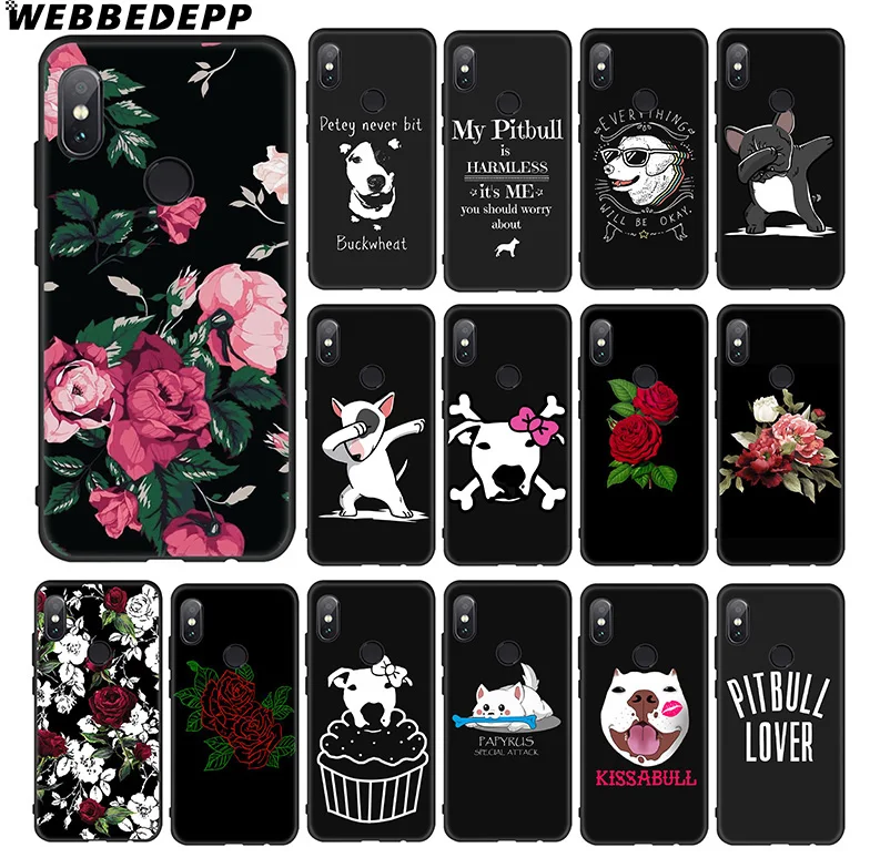 Мягкий чехол WEBBEDEPP Pitbull для Xiaomi 9 8 SE 6 A1 A2 Lite MIA1 MIA2 MI8 MI6 MAX 3 POCOPHONE F1 |