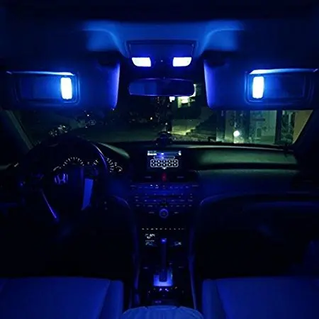 9x LED bulbs interior lights SET automotive courtesy light car lamps BLUE from Pro!Carpentis compatible with RX-8 SE/FE 2003-2012