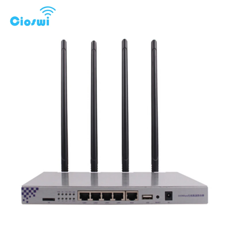 

long range wireless AP openWrt 802.11ac 1200Mbps high power 2.4G 5.8G dual band wireless wifi router 4 x 7dBi external antennas