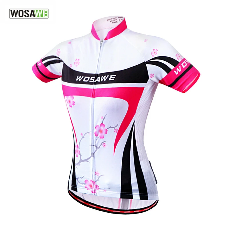 WOSAWE Summer Sports font b Women b font Short Sleeve font b Cycling b font font