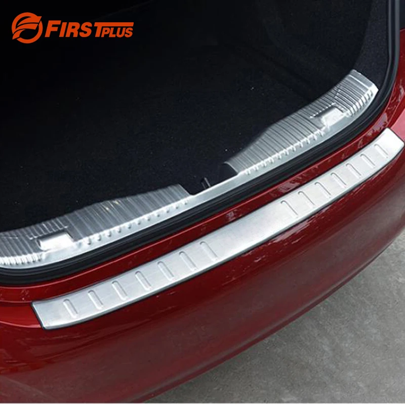 

For Chevrolet Cruze 2016 2017 Car Trunk Rearguards Guard Trim Stainless Steel Rear Bumper Protector Sill Plate Cover