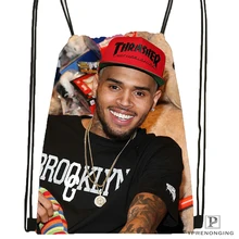 Пользовательский Властелин колец походная сумка на шнурке милый рюкзак для детей(черная спинка) 31x40 см#180531-03-42