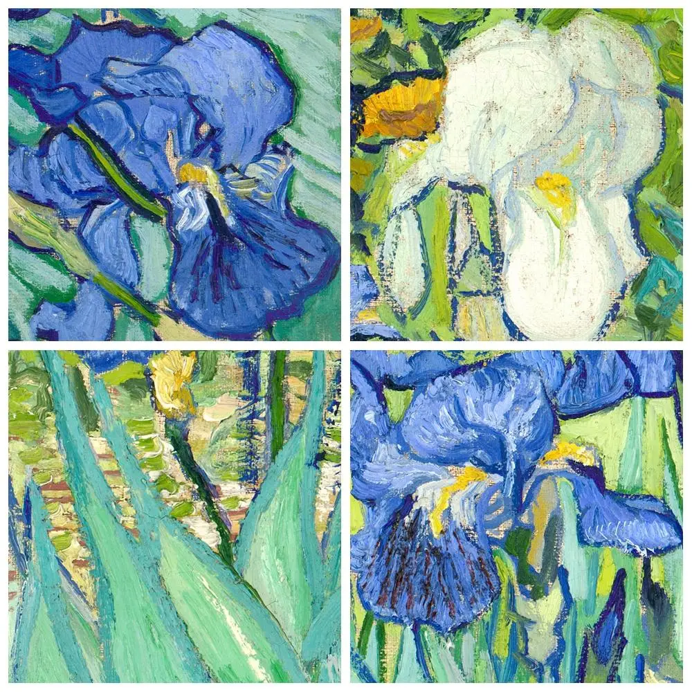 Ван гог картины ирисы оригинал