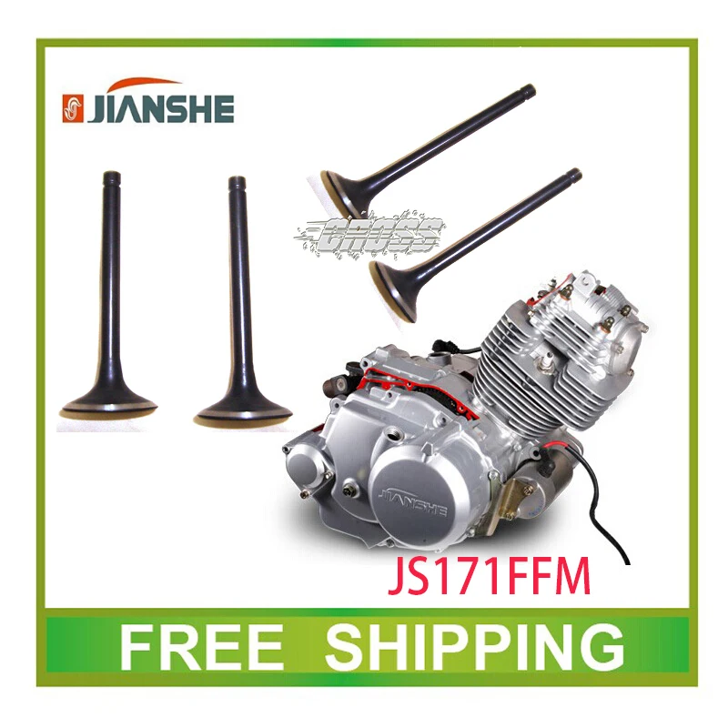 

JIANSHE 250CC ATV VALVE atv250 JS250 quad accessories free shipping