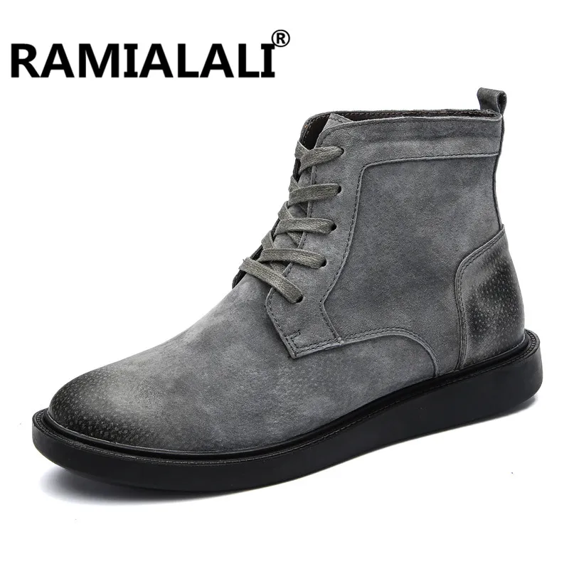 black designer mens boots