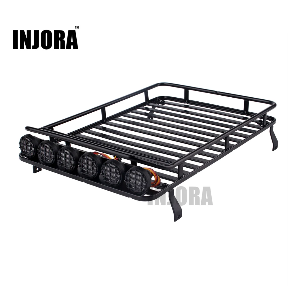 Injora Atap Rak Barang Luggage Carrier Dengan Lampu Bar Untuk 1 10
