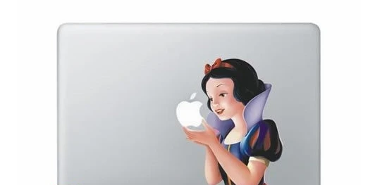 Стиль принцессы Наклейка для Macbook Защита кожи для Macbook Air 13 для Mac book pro 13 дюймов наклейка без логотипа