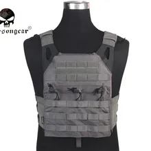 Emerson gear JPC жилет упрощенная версия Тактический джемпер несущая жилетка Боевая Шестерня Задняя поддержка волк серый EM7344H