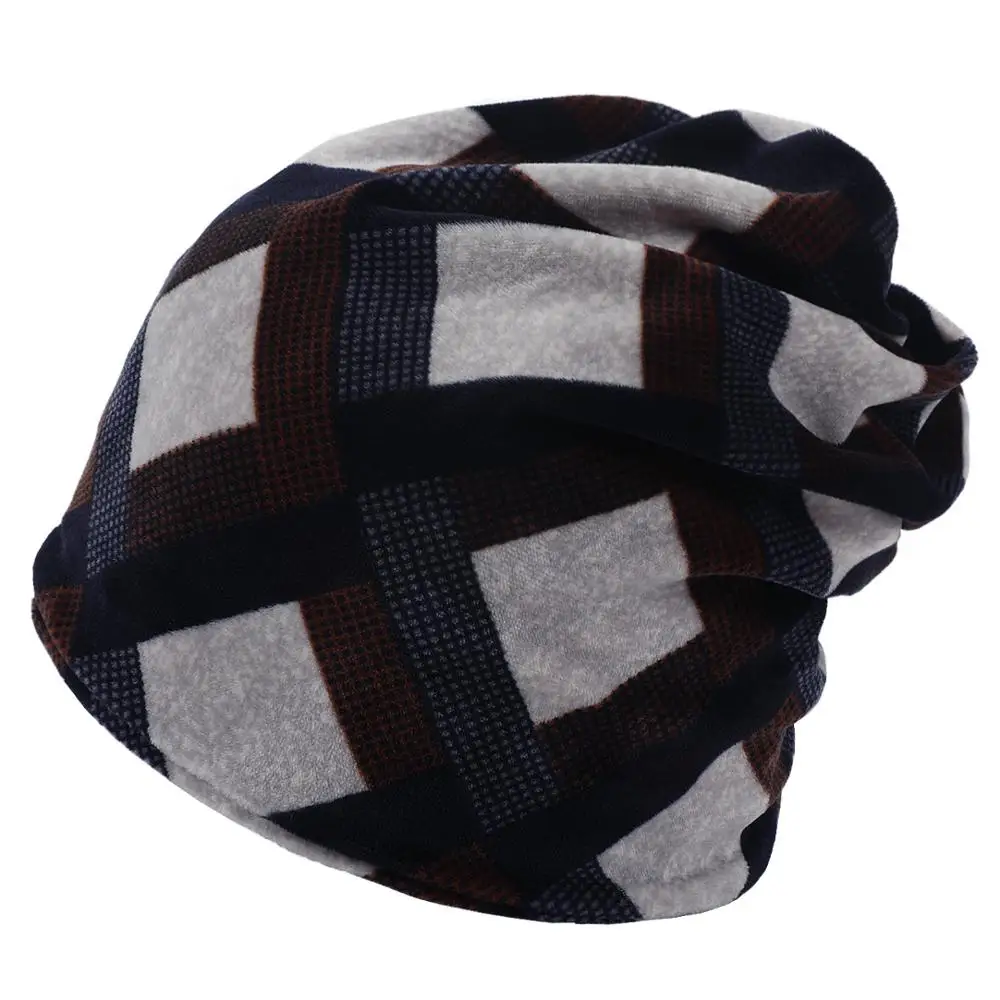 

2019 Autumn Winter Hat Unisex For Woman Man Hip Hop Caps Fashion Knit Hats Double-layer Casual Cotton Outdoors Skullies Beanies