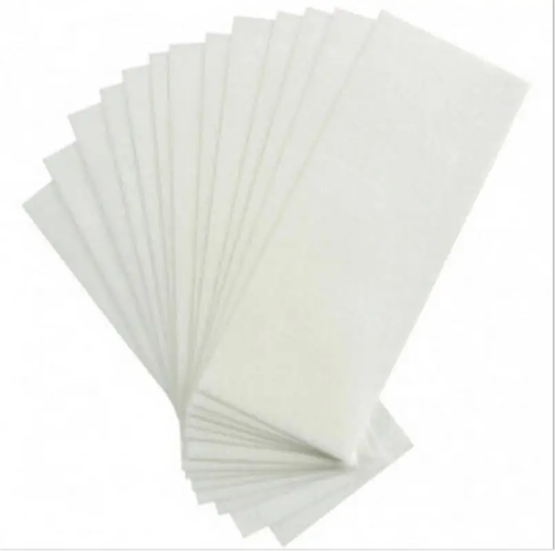 100 Pcs Hair Removal Depilatory paper Nonwoven Epilator Wax Strip Paper