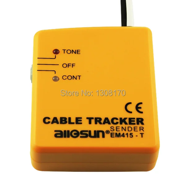 Telephone Cable Tracker Wire Tracer Tester Sender&Receiver Kit Finder Tester Set 