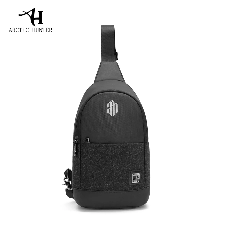 

ARCTIC HUNTER 2018 New Men's Large Capacity Single Chest Bag Shoulder Strap Waist Bag Teenager Casual Male Nylon Water Repellent
