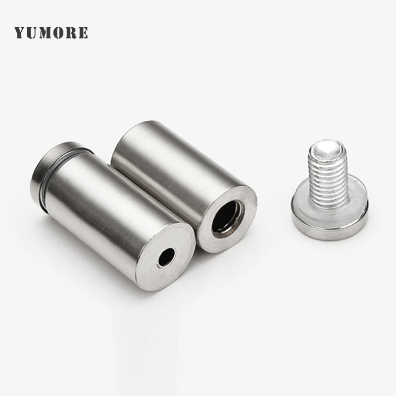 Yumore 50pcs 12mmx30mm Hollow Glass Holder Fixed Screw Stand Off Screw Fasteners Standoffs For Acrylic Panel Pins Aliexpress